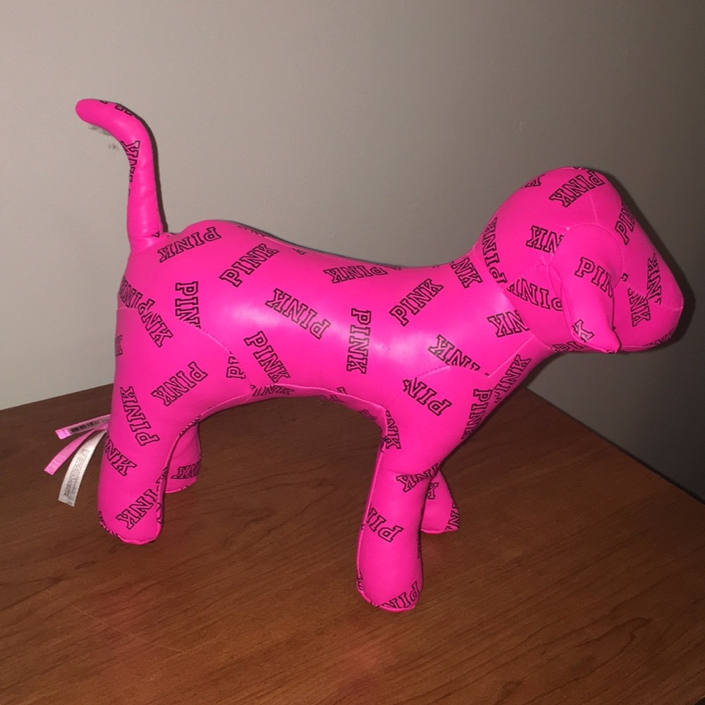 Jumbo Victoria’s Secret pink dog